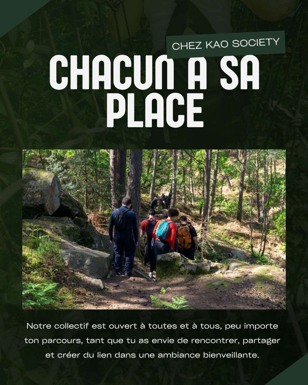 Chacun a sa place chez KAO Society